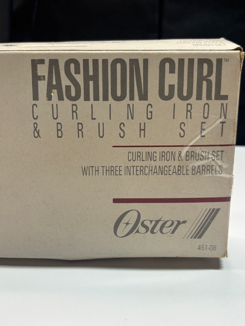 Oster Fashion Curl Curling Iron Brush Set 3 Interchangeable Barrels - Picture 9 of 16